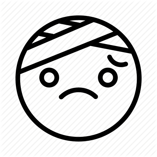 Emoji, Emoticon, Face, Ill, Portrait, Sad Icon