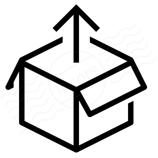 Iconexperience I Collection Box Out Icon