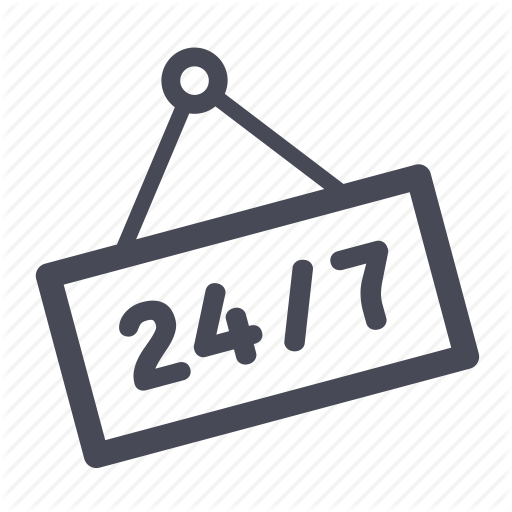 24 7 Icon