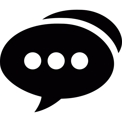 Speech Bubble With Three Dots Png Icon