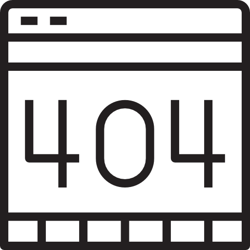 Multimedia, Error, Browser, Interface, Computing Icon