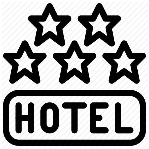 Best, Favorite, Five, Hotel, Star Icon