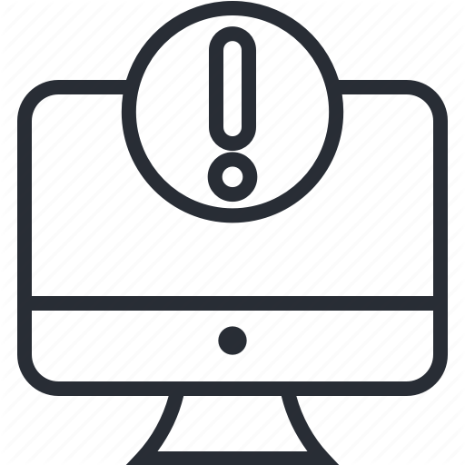 Computer, Error, Message, Pc, Tech, Technology Icon