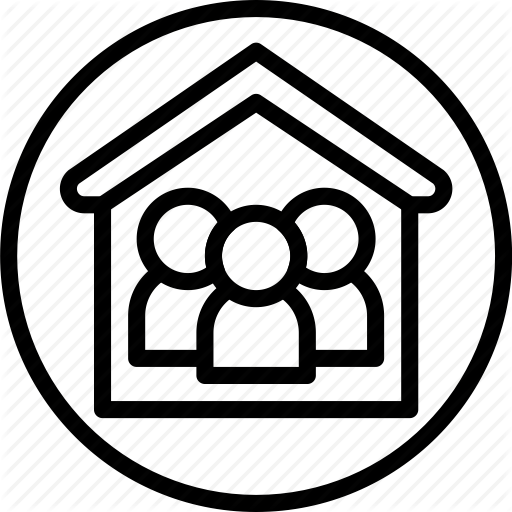 Family, Home, People Icon