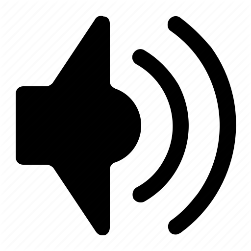 Audio, Music, On, Sound, Speaker Icon
