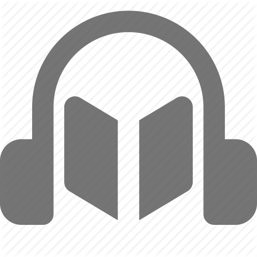 Audio Book, Book, Headphones Icon