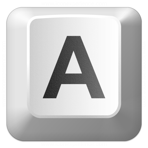 Iconexperience V Collection Keyboard Key A Icon