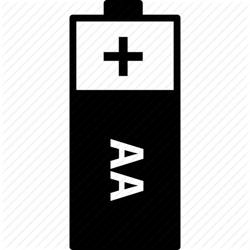 Aa, Battery, Electricity, Power Icon