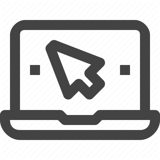 Click, Comtuter, Cursor, Device, Laptop, Mouse, Pointer Icon