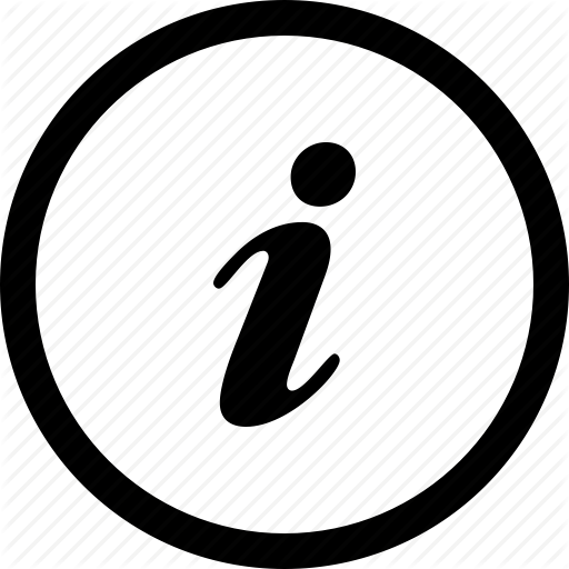 About, Help, Info, Information, More Info, Properties, Support Icon