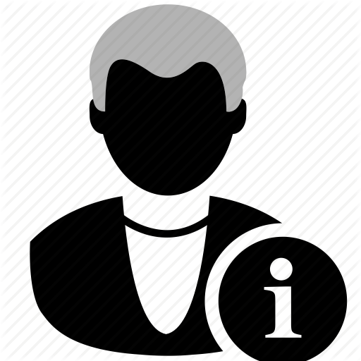 About, Info, Information, User, User Info Icon
