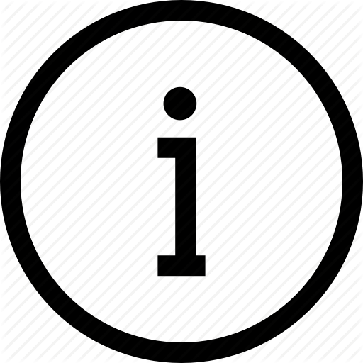About, About Us, Info, Information, Sign Icon