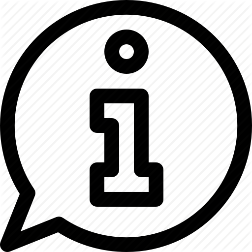 About, About Us, Info, Information, Support Icon