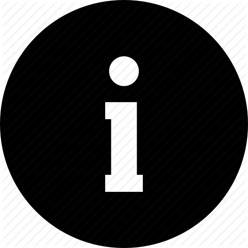 About, About Us, Info, Information, Sign Icon