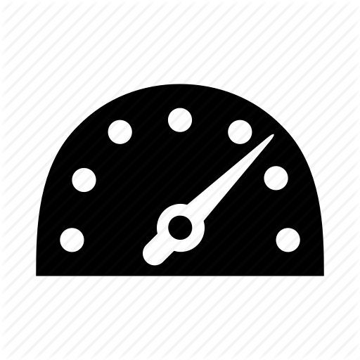 Accelerometer, High, Level, Meter, Speed Icon