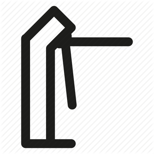 Access Control, Barrier, Security, Turnstile Icon