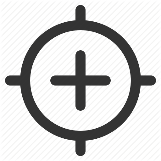 Crosshair Target Icon Accuracy Icon Png Free Transparent Png Images