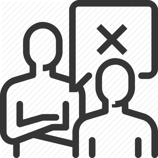 Action, Bl, Disciplinary, Employee, Management, Mark, X Icon