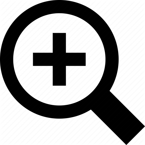 Action, In, Magnifying, Search, Zoom Icon