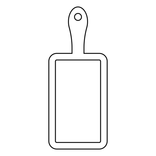 Cutting Board Stroke Icon