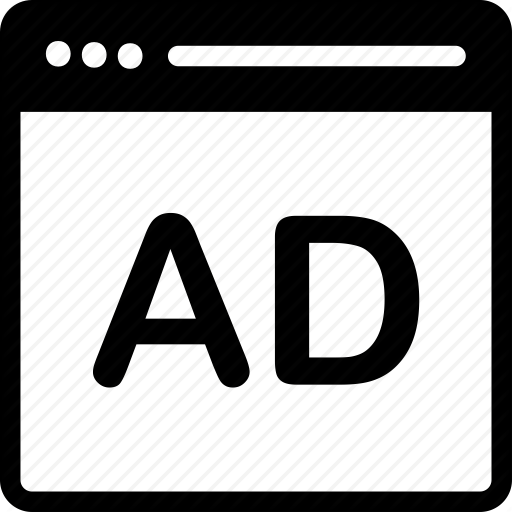 Ad, Ad Network, Ad Place, Ads, Advertising, Web Ad Icon