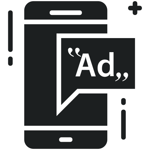 Ad, Advertisement, Marketing, Mobile, Advertising Icon Free