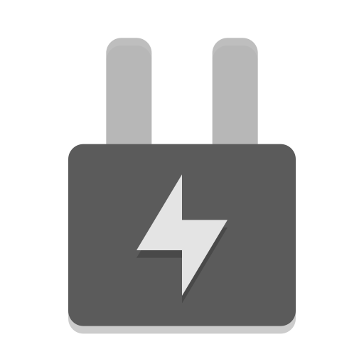 Battery Ac Adapter Icon Papirus Status Iconset Papirus