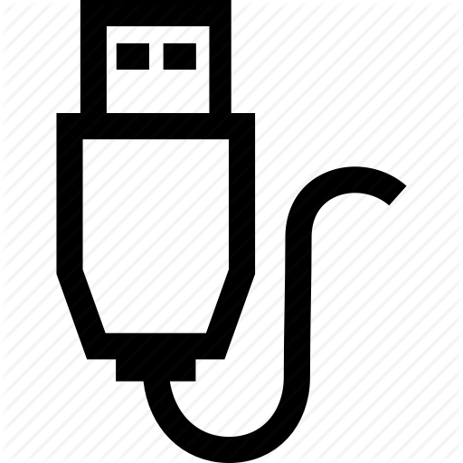 Adapter, Cable, Usb Icon