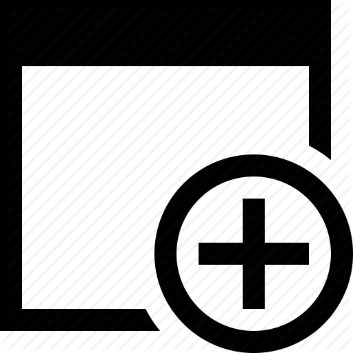 Add, App, Application, Page, View, Window Icon