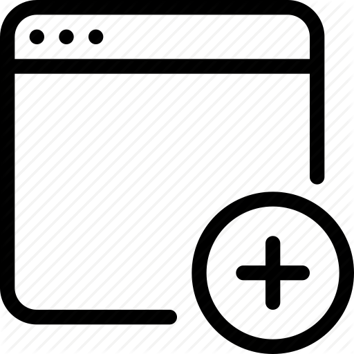 Add, App, Application, Plus, Windows Icon