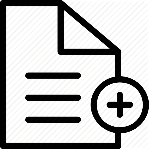Add, Document, Format, New, Notes, Paper, Text Icon