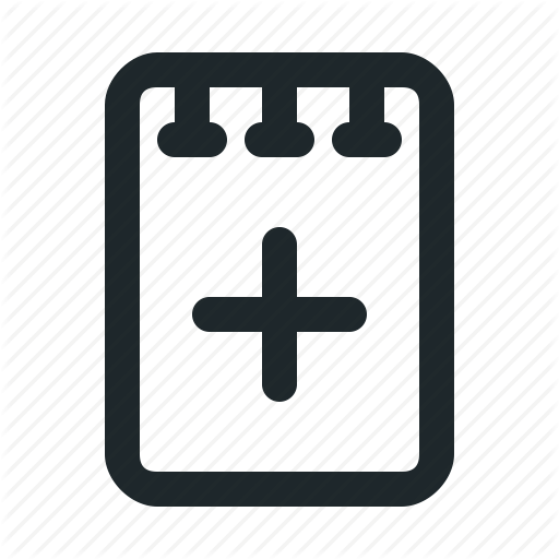 Add, File, Note Icon