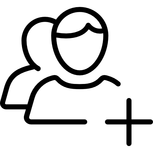 Multimedia, Add, People, User, Profile, Avatar, Social, Add User Icon