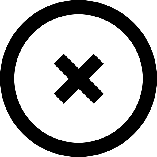 Delete Circular Button