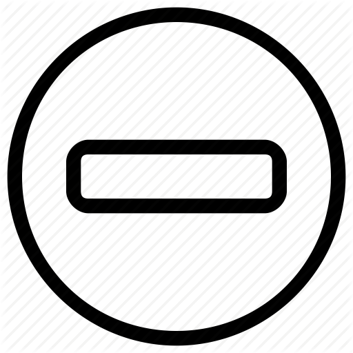 Add, Buttons, Circle, Delete, Remove, Subtract Icon