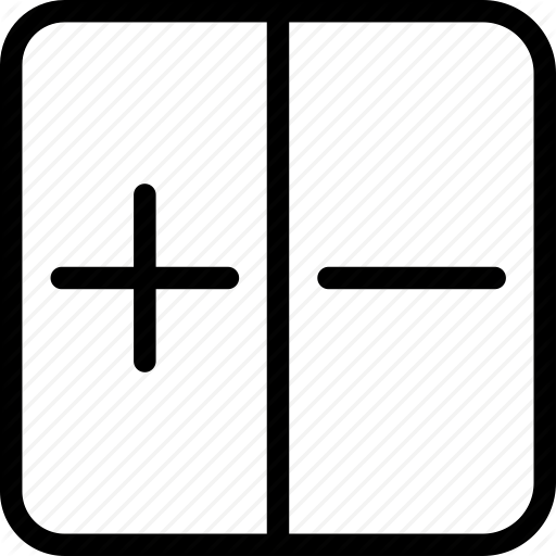 Add, Plus Minus, Remove Icon