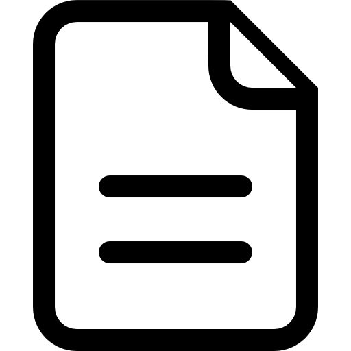 Rounded Outlined Symbol