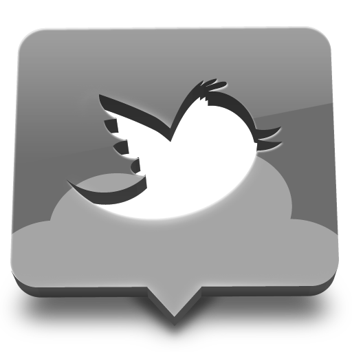 Grey Twitt Icon