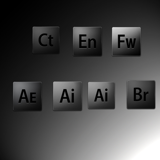 All Adobe Black Icons