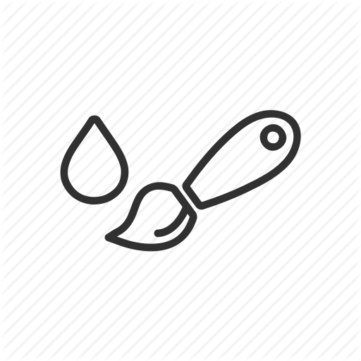 Adobe Illustrator, Paint Brush Tool, Photoshop, Tools Icon