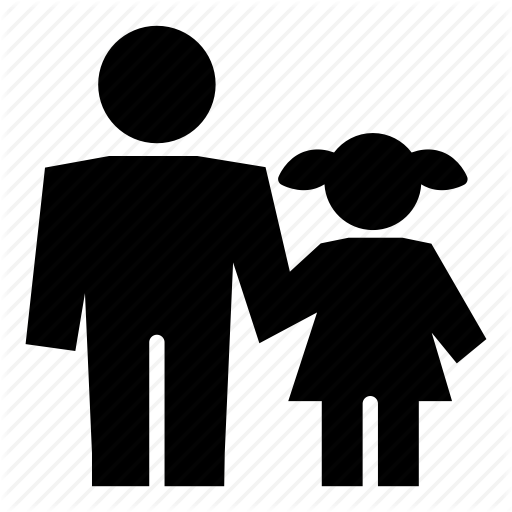 Adult, Child, Family, Father, Kid, Man, Parent Icon