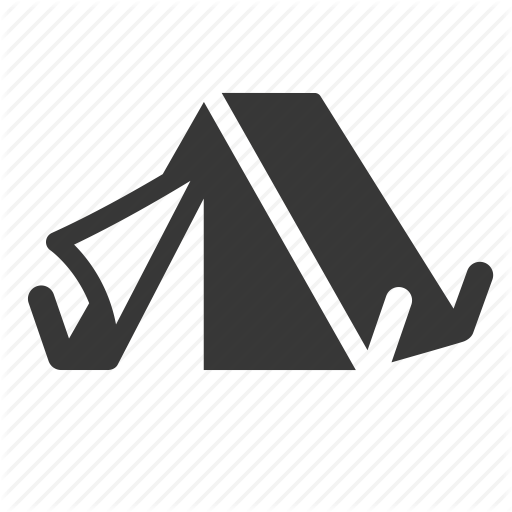 Adventure Camping Tent Icon