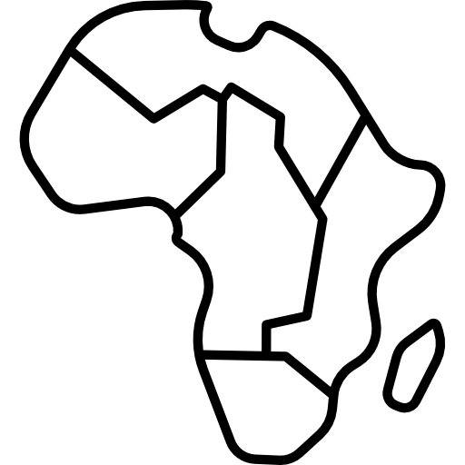 Africa Map Icons Free Download