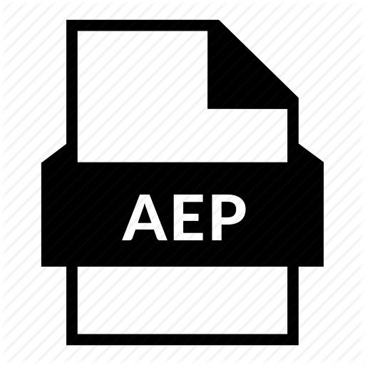 Aep File, After Effects, Document, File, Format Icon