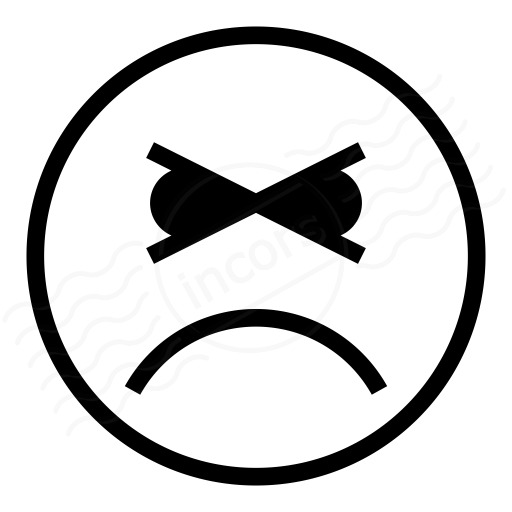 Iconexperience I Collection Emoticon Angry Icon