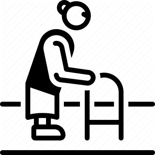 Gaffer, Gammer, Geezer, Old, Old Age, People, Senility Icon