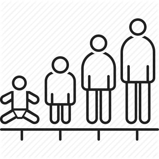 Age, Aging, Generation, Process, Stages Icon