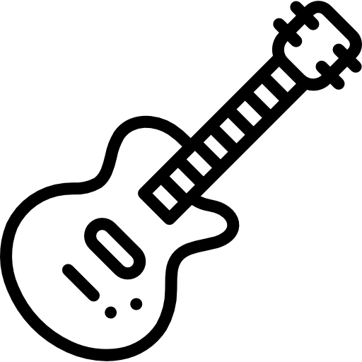 Electric Guitar Free Vector Icons Designed