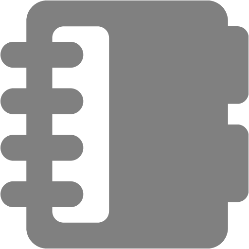 Gray Agenda Icon