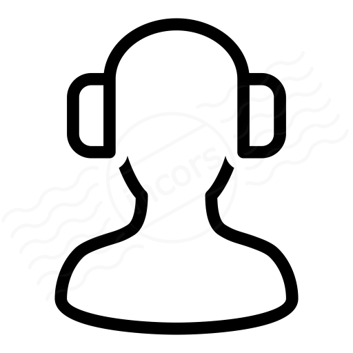 Iconexperience I Collection User Headphones Icon